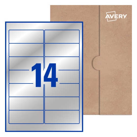 Rectangle Labels - 99.1 x 38.1mm Rectangle, Avery® Blank Labels 99x38-R