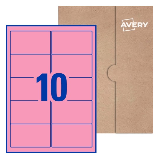 Rectangle Labels - 99.1 x 57mm Rectangle, Avery® Blank Labels 99x57-R
