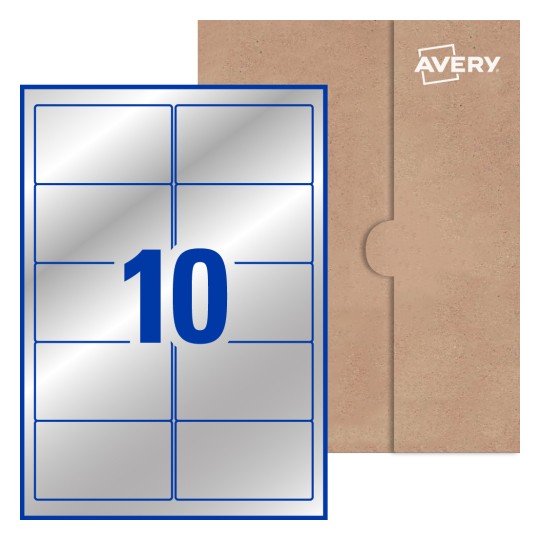 Rectangle Labels - 99.1 x 57mm Rectangle, Avery® Blank Labels 99x57-R
