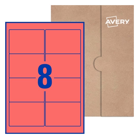 Rectangle Labels - 99.1 x 67.7mm Rectangle, Avery® Blank Labels 99x67-R