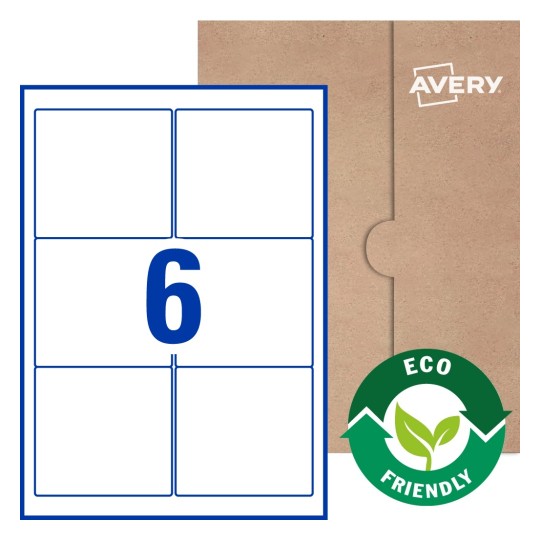 Rectangle Labels - 99.1 x 93.1mm Rectangle, Avery® Blank Labels 99x93-R