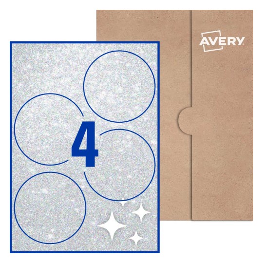 Round Labels - Ø 100mm Round, Avery® Blank Labels 100-RND