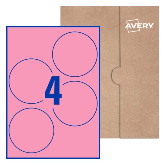 Round Labels - Ø 100mm Round, Avery® Blank Labels 100-RND