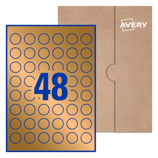 Round Labels - Ø 25mm  Round, Avery® Blank Labels 25-RND