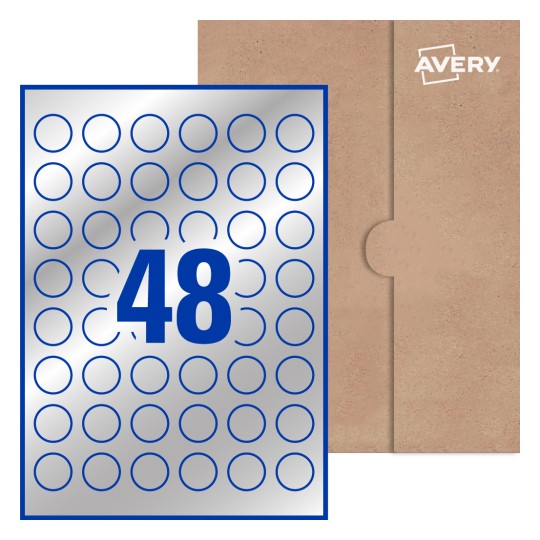 Round Labels - Ø 25mm  Round, Avery® Blank Labels 25-RND