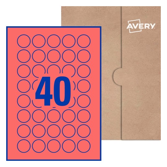 Round Labels - Ø 30mm  Round, Avery® Blank Labels 30-RND
