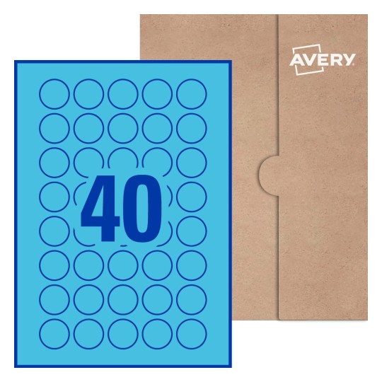 Round Labels - Ø 30mm  Round, Avery® Blank Labels 30-RND
