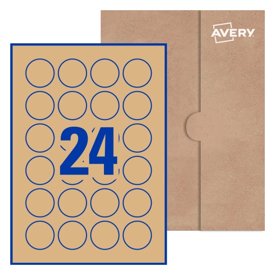 Round Labels - Ø 40mm  Round, Avery® Blank Labels 40-RND