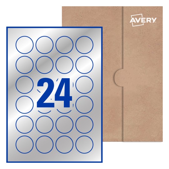 Round Labels - Ø 40mm  Round, Avery® Blank Labels 40-RND