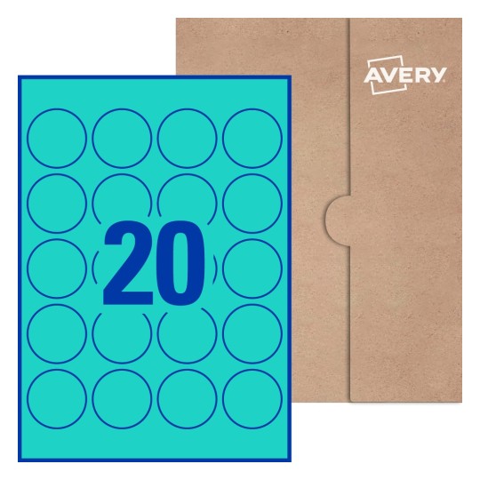 Round Labels - Ø 45mm Round, Avery® Blank Labels 45-RND