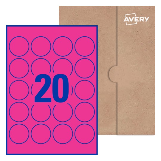 Round Labels - Ø 45mm Round, Avery® Blank Labels 45-RND
