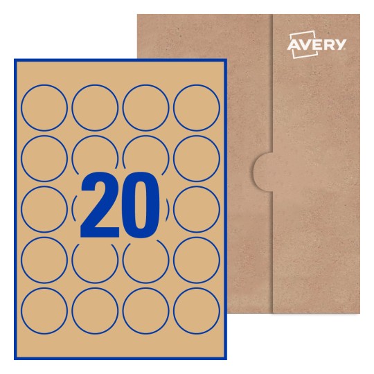 Round Labels - Ø 45mm Round, Avery® Blank Labels 45-RND