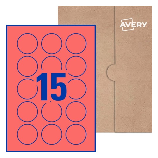 Round Labels - Ø 50mm  Round, Avery® Blank Labels 50-RND