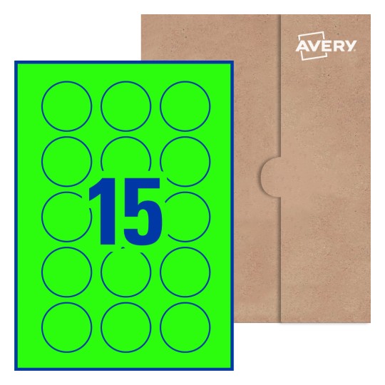 Round Labels - Ø 50mm  Round, Avery® Blank Labels 50-RND
