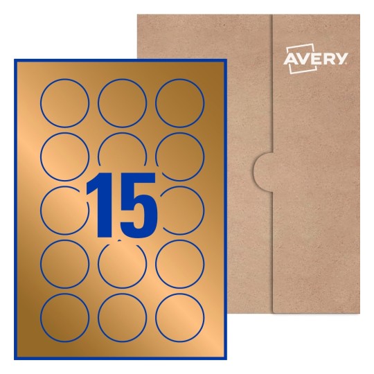 Round Labels - Ø 50mm  Round, Avery® Blank Labels 50-RND