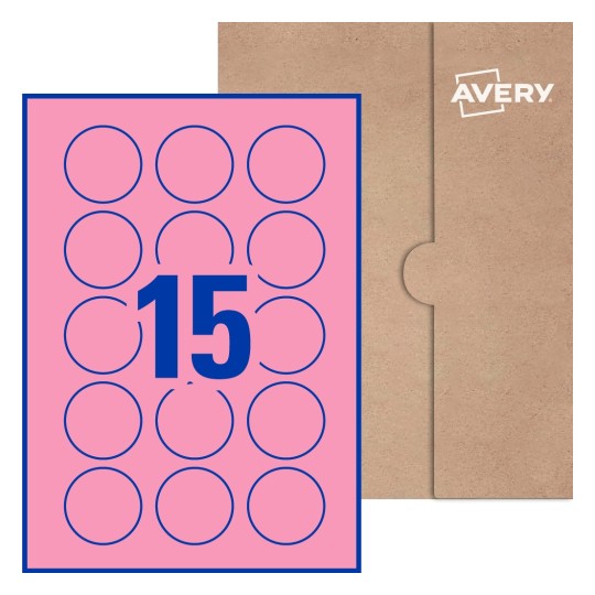 Round Labels - Ø 50mm  Round, Avery® Blank Labels 50-RND