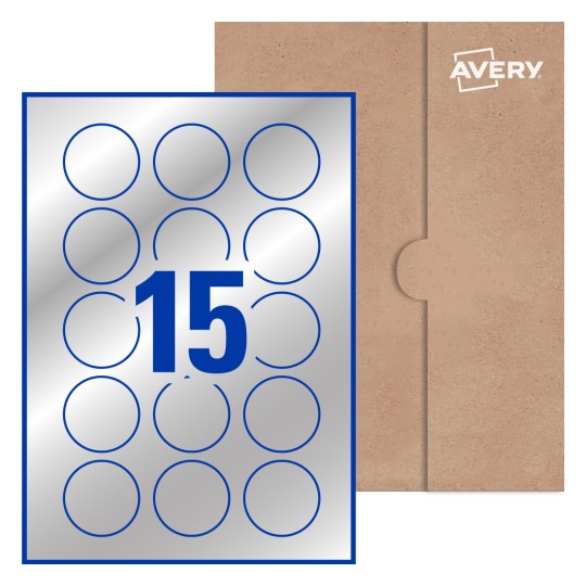 Round Labels - Ø 50mm  Round, Avery® Blank Labels 50-RND