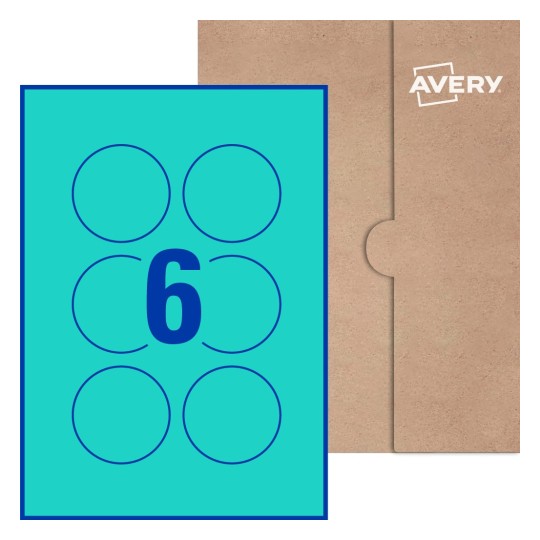Round Labels - Ø 70mm  Round, Avery® Blank Labels 70-RND