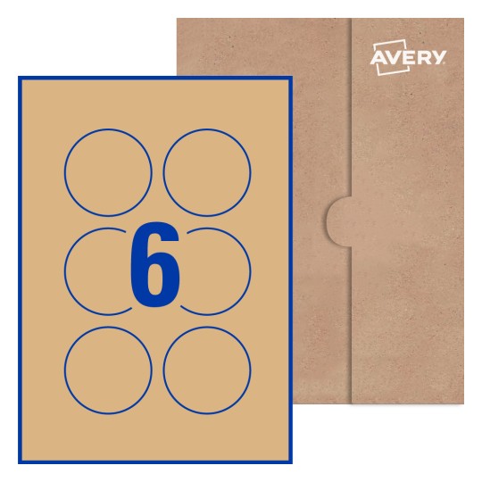 Round Labels - Ø 70mm  Round, Avery® Blank Labels 70-RND