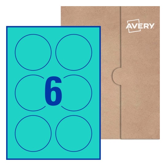 Round Labels - Ø 80mm Round, Avery® Blank Labels 80-RND