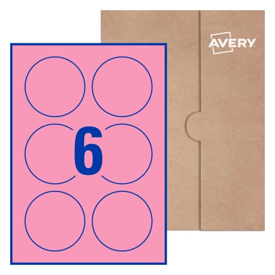 Round Labels - Ø 80mm Round, Avery® Blank Labels 80-RND