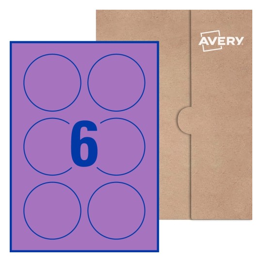 Round Labels - Ø 80mm Round, Avery® Blank Labels 80-RND