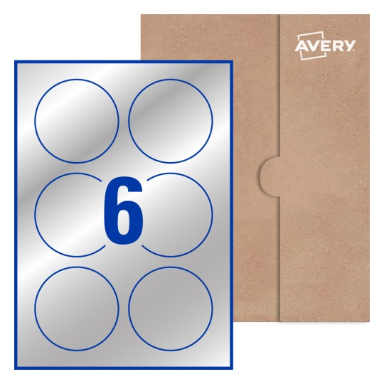 Round Labels - Ø 80mm Round, Avery® Blank Labels 80-RND