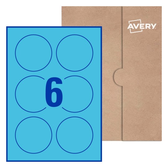 Round Labels - Ø 80mm Round, Avery® Blank Labels 80-RND