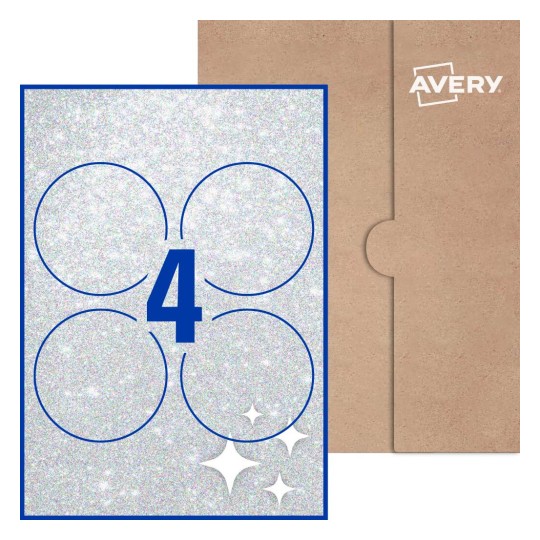 Round Labels - Ø 90mm Round, Avery® Blank Labels 90-RND