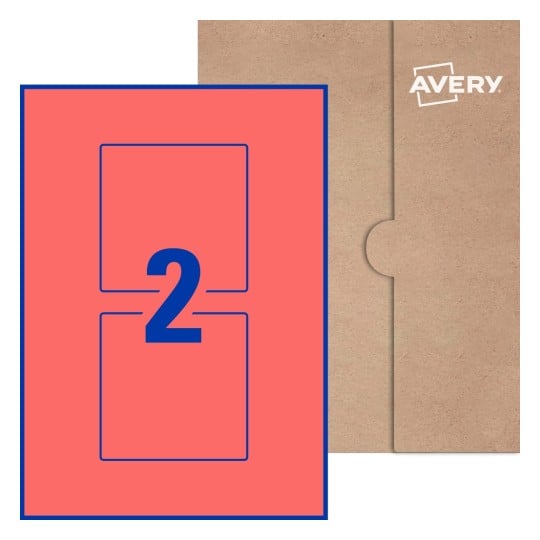 Square Labels - 100 x 100mm Square, Avery® Blank Labels 100x100-S