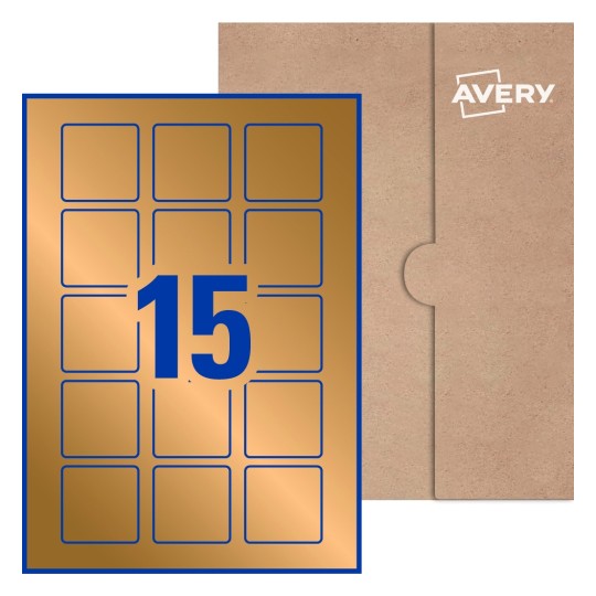 Square Labels - 50 x 50mm Square, Avery® Blank Labels 50x50-S