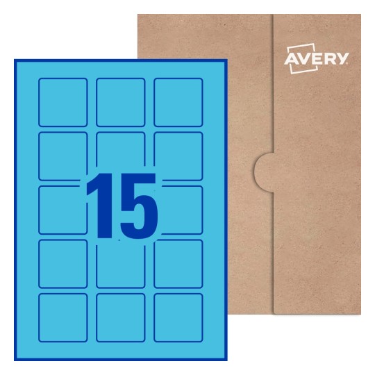 Square Labels - 50 x 50mm Square, Avery® Blank Labels 50x50-S