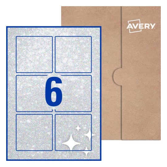 Square Labels - 80 x 80mm Square, Avery® Blank Labels 80x80-S