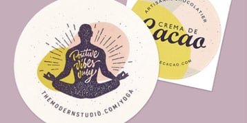 Custom Printed Stickers - WePrint