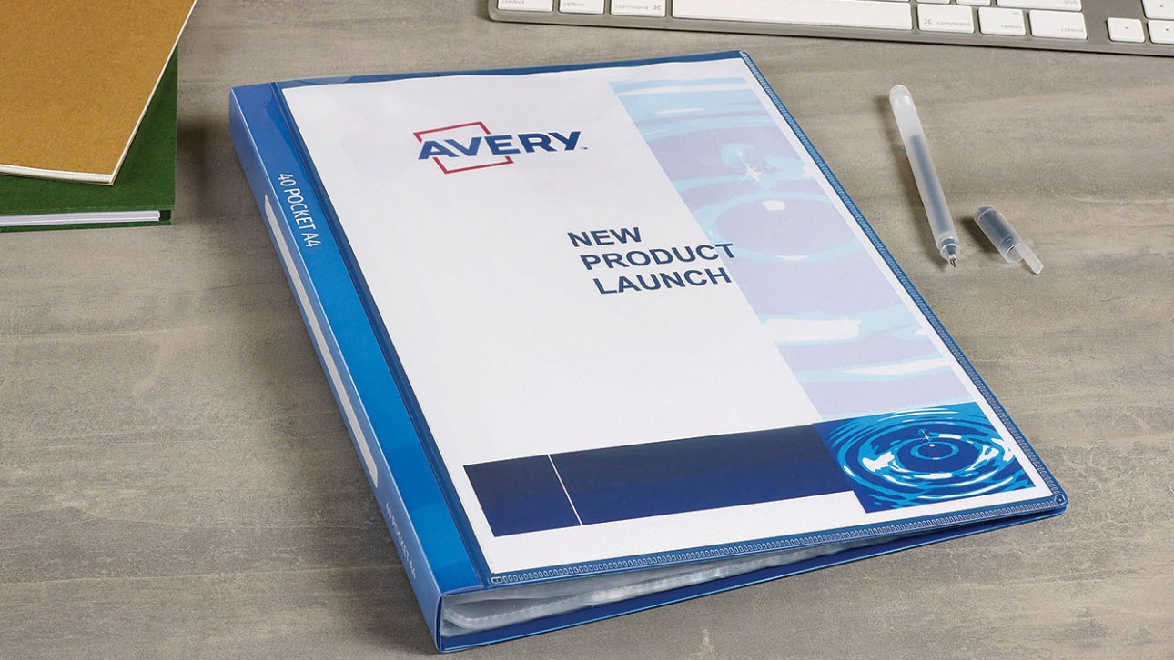 Display Folders & Binders | Insert Covers & Sheets | Avery