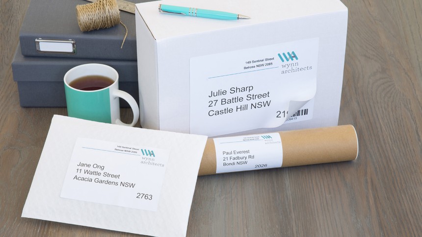 Avery Shipping Labels