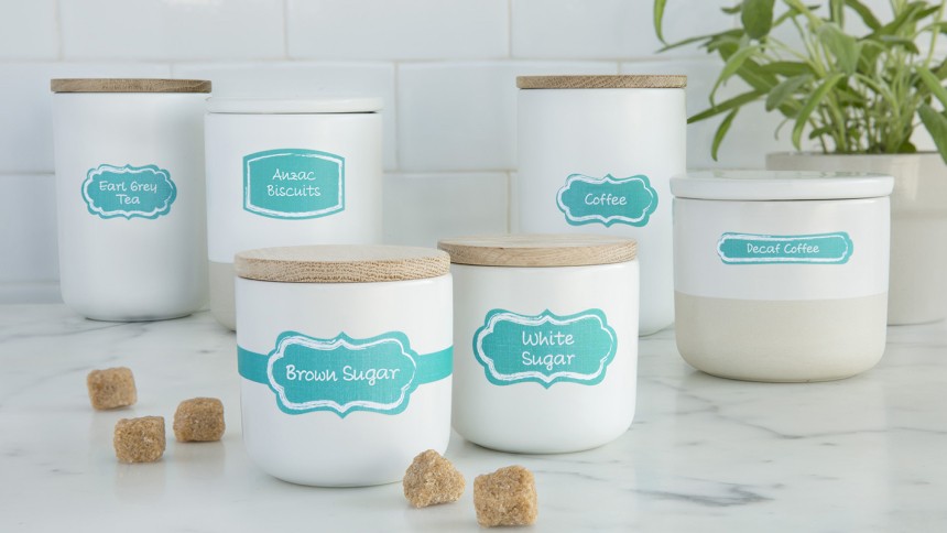 Home Organisation Labels