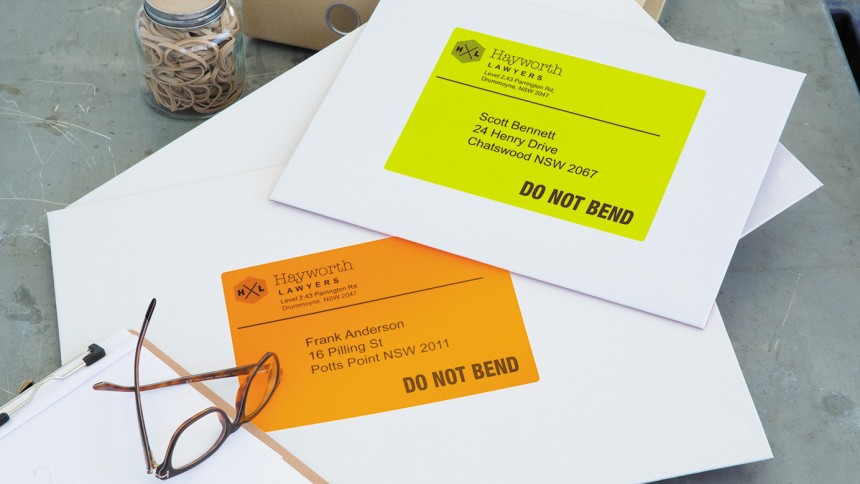 High Visibility Labels