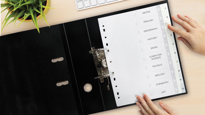 Printed Dividers