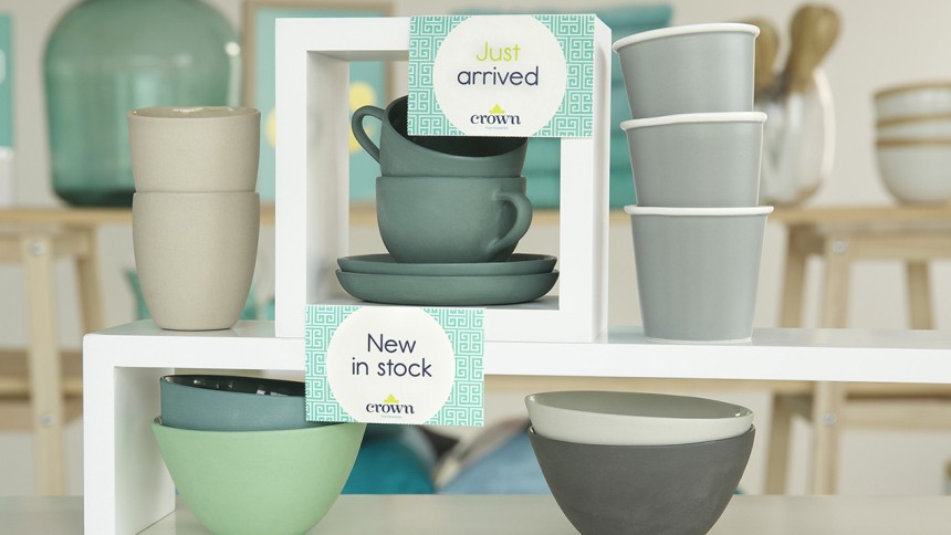 Avery ShelfTalkers on a shelf