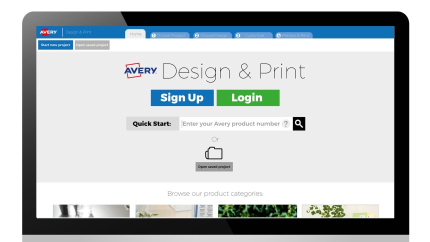 Avery Design & Print is Avery's free template software