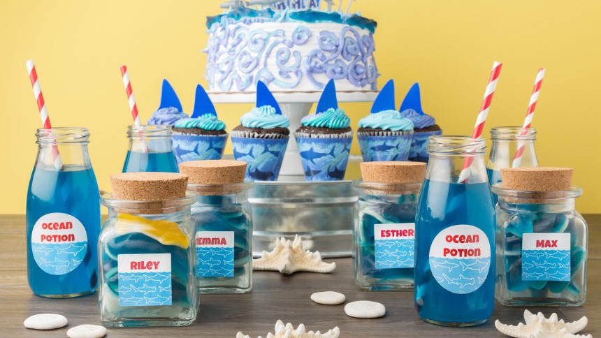 Avery Design & Print shark design templates