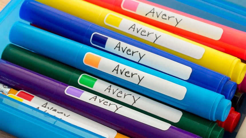 Assorted Colourd Labels
