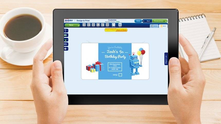 Avery DPO Tablet
