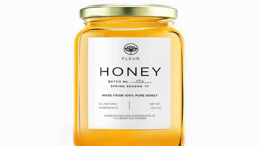 Honey Label Design
