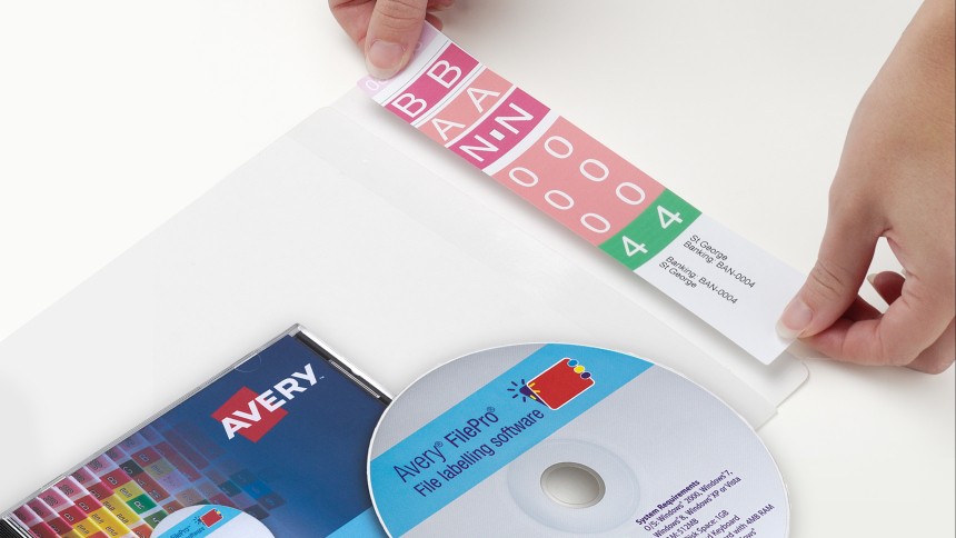 Lateral Filing Software Avery FilePro