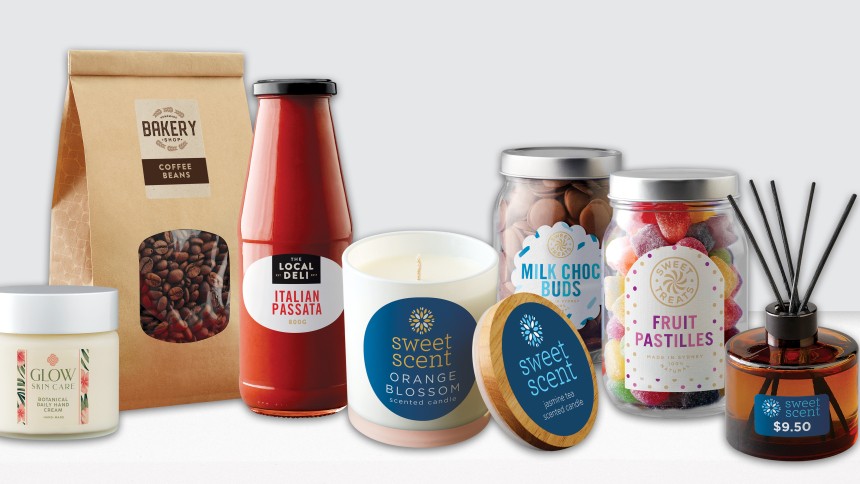 product labels & stickers