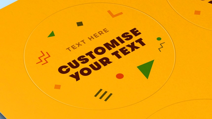 Fluoro Orange Paper