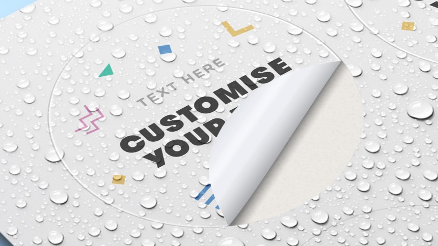 Removable Heavy Duty White Polyester