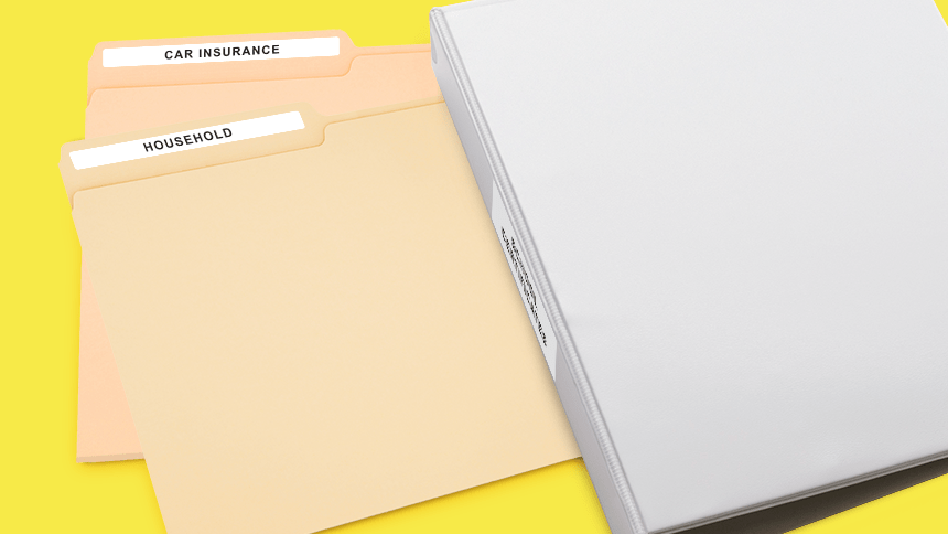 Filing & Folder labels